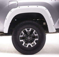 Thumbnail for EGR 16+ Toyota Tacoma w/Mudflap Bolt-On Look Color Match Fender Flares - Set - Super White