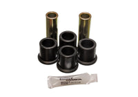 Thumbnail for Energy Suspension 82-96 Ford F100/F150 2WD Black Rear Frame Shackle Bushing Set