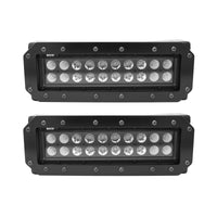 Thumbnail for Westin HDX Flush Mount B-FORCE LED Light Kit (Set of 2) w/wiring harness - Black