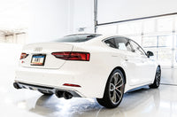 Thumbnail for AWE Tuning Audi B9 S4 Track Edition Exhaust - Non-Resonated (Black 102mm Tips)