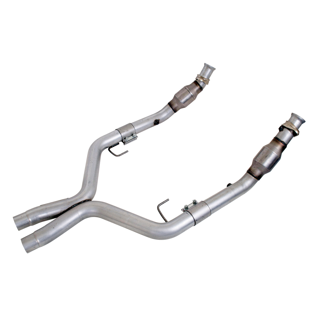 2005-2010 MUSTANG GT 2-3/4 FULL X-PIPE W/CONVERTERS