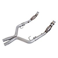 Thumbnail for 2005-2010 MUSTANG GT 2-3/4 FULL X-PIPE W/CONVERTERS