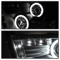 Thumbnail for Spyder Dodge Ram 1500 09-14 Projector Headlights Halogen- CCFL Halo LED - Blk PRO-YD-DR09-CCFL-BK