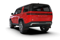 Thumbnail for Rally Armor 22-24 Rivian R1S Black UR Mud Flap w/Metallic Black Logo