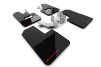 Thumbnail for Rally Armor 21-24 Ford Bronco (Plstc Bmpr + RB - NO Rptr/Sprt) Blk Mud Flap w/Red Logo