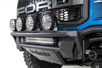 Thumbnail for Addictive Desert Designs 17-20 Ford Raptor Pro Bolt-On Front Bumper - Hammer Black