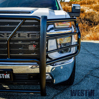 Thumbnail for Westin 2020 Chevrolet Silverado 2500/3500 HDX Grille Guard - Black