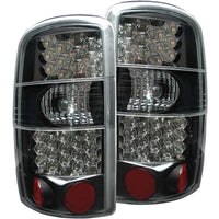 Thumbnail for ANZO 2000-2006 Chevrolet Suburban LED Taillights Black