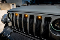 Thumbnail for Oracle Pre-Runner Style LED Grille Kit for Jeep Gladiator JT - Amber SEE WARRANTY