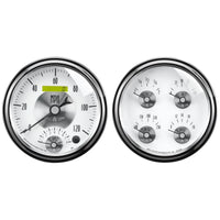 Thumbnail for Autometer Prestige Series Pearl 5in Gauge Box Kit - Tachometer/Speedometer Combo / Oil Pressu