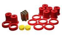 Thumbnail for Energy Suspension 92-97 Crown Victoria / 92-97 Grand Marquis Red Rear End Control Arm Bushing Set