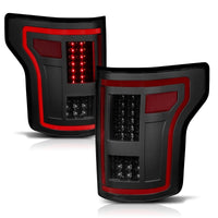 Thumbnail for ANZO 15-17 Ford F-150 LED Taillights - Smoke