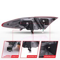 Thumbnail for ANZO 2015-2016 Toyota Camry LED Taillights Smoke