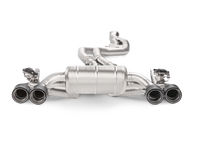 Thumbnail for Akrapovic 16-17 BMW M2 F87 (Excl M2 Competition) Evolution Line Cat Back (Titanium) w/Carbon Tips