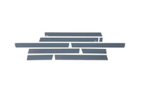 Thumbnail for Putco 15-19 GMC Sierra HD Crew Cab 8ft Long Box (10pcs) Black Platinum Rocker Panels