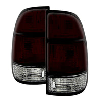 Thumbnail for Xtune Toyota Tundra 00-06 OEM Style Tail Lights Dark Red ALT-JH-TTU00-OE-RSM