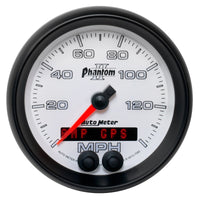 Thumbnail for Autometer Phantom II 3-3/8in 0-140MPH In-Dash Electronic GPS Programmable Speedometer