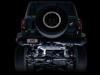 Thumbnail for AWE Tuning 2021+ Ford Bronco 0FG Dual Rear Exit Exhaust w/Diamond Black Tips & Bash Guard