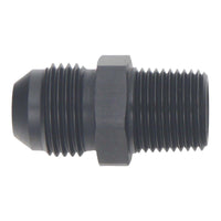 Thumbnail for DeatschWerks 8AN Male Flare to 3/8in Male NPT Adapter - Anodized Matte Black