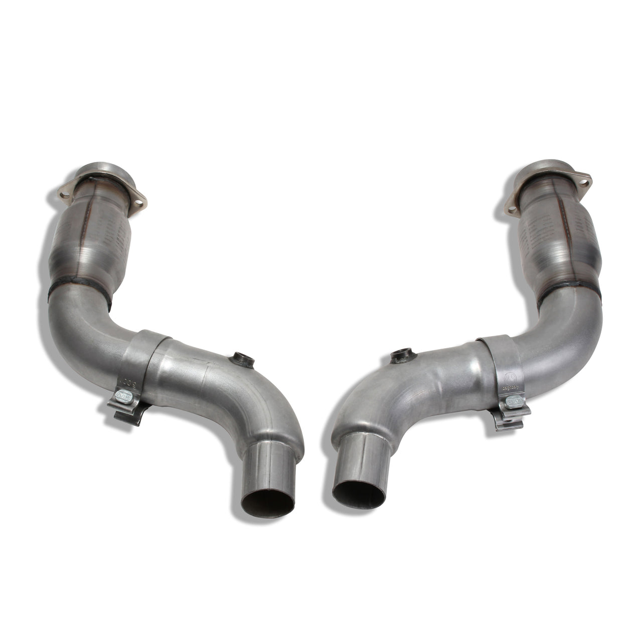 2015-2021 MUSTANG GT 3" SHORT MID PIPE W/ CONVERTERS FOR 1633/0 1856/0 HEADERS