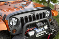 Thumbnail for Rugged Ridge Wraparound Bug Deflector Smoke 07-18 Jeep Wrangler