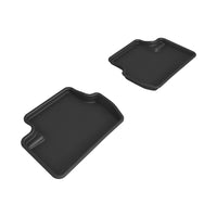 Thumbnail for 3D MAXpider 20-21 Tesla Model S Kagu 2nd Row Floormat - Black