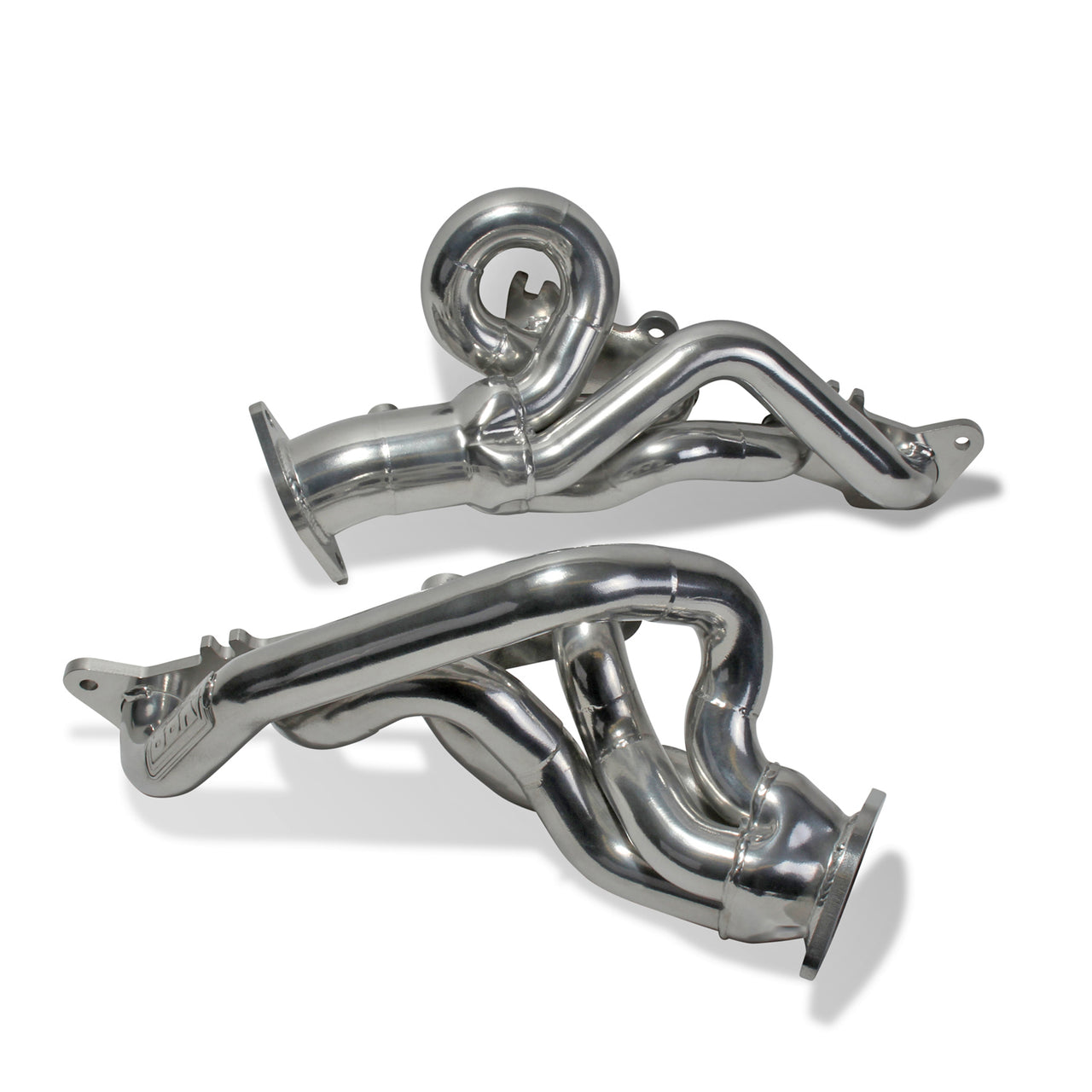 2015-2017 MUSTANG GT 1-3/4 TUNED LENGTH SHORTY HEADERS (POLISHED SILVER CERAMIC)