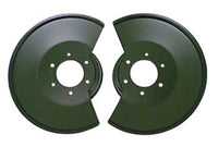 Thumbnail for Omix Disc Brake Dust Shields 78-86 Jeep CJ Models