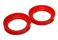 Thumbnail for Energy Suspension 96-00 Honda Civic/CRX / 99-00 Honda Civic Si Red Front Coil Spring Isolator Set