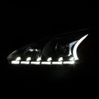 Thumbnail for ANZO 2013-2014 Nissan Altima Projector Headlights w/ Plank Style Design Black