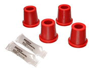 Thumbnail for Energy Suspension 87-96 Mitsubishi 2WD PU / 79-93 Dodge D-50 PU Red Front Control Arm Bushing Set