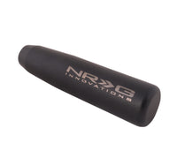 Thumbnail for NRG Universal Short Shifter Knob - 5in. Length / Heavy Weight 1.27Lbs. - Black Wrinkle Finish