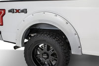 Thumbnail for Bushwacker 16-17 Ford F-150 Styleside Pocket Style Flares 4pc 78.9/67.1/97.6in Bed - Oxford White