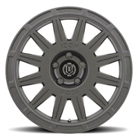 Thumbnail for ICON Ricochet 17x8 5x100 38mm Offset 6in BS Satin Black Wheel