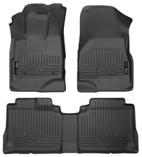 Thumbnail for Husky Liners 10-12 Chevy Equinox/GMC Terrain WeatherBeater Combo Black Floor Liners