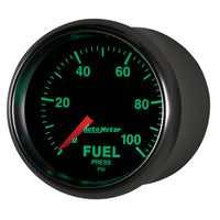 Thumbnail for Autometer GS 0-100 PSI Full Sweep Electronic Fuel Pressure Gauge