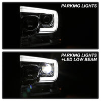 Thumbnail for Spyder Platinum Ford F250/350/450 05-07 High-Power LED Module Proj. Headlights-Chrome (PRO-YD-FS05V2