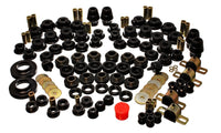 Thumbnail for Energy Suspension 07-11 Jeep JK 2dr Black Hyper-Flex Master Bushing Set