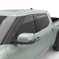 Thumbnail for EGR 2022+ Toyota Tundra In-Channel Window Visors Front/Rear Set Matte Black