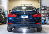 Thumbnail for AWE Tuning BMW F30 320i Touring Exhaust w/Performance Mid Pipe - Diamond Black Tip (90mm)