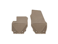 Thumbnail for WeatherTech 07+ Volvo S80 Front Rubber Mats - Tan