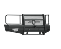 Thumbnail for Road Armor 15-19 Chevy 2500 Vaquero Front Bumper Full Guard 2in Receiver - Tex Blk
