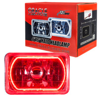 Thumbnail for Oracle Pre-Installed Lights 4x6 IN. Sealed Beam - Red Halo SEE WARRANTY