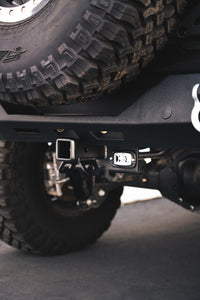 Thumbnail for DV8 Offroad 07-21 Jeep Wrangler (JK/JL) Bolt-On Hitch w/ Lights