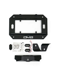 Thumbnail for DV8 Offroad 18-22 Jeep Wrangler JL Spare Tire Delete Kit w/Light Mounts