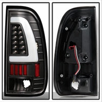 Thumbnail for xTune Ford F150 Styleside 97-03 Light Bar LED Tail Lights - Black ALT-ON-FF15097-LBLED-BK
