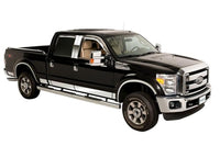 Thumbnail for Putco 99-10 Ford SuperDuty Crew Cab 6.5ft Short Box - 8in Wide - 12pcs SS Rocker Panels