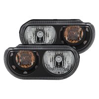 Thumbnail for ANZO 2008-2014 Dodge Challenger Crystal Headlights Black