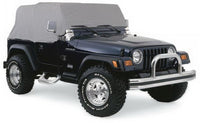 Thumbnail for Rampage 1992-1995 Jeep Wrangler(YJ) Cab Cover With Door Flaps - Grey