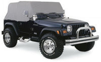 Thumbnail for Rampage 1987-1991 Jeep Wrangler(YJ) Cab Cover With Door Flaps - Grey
